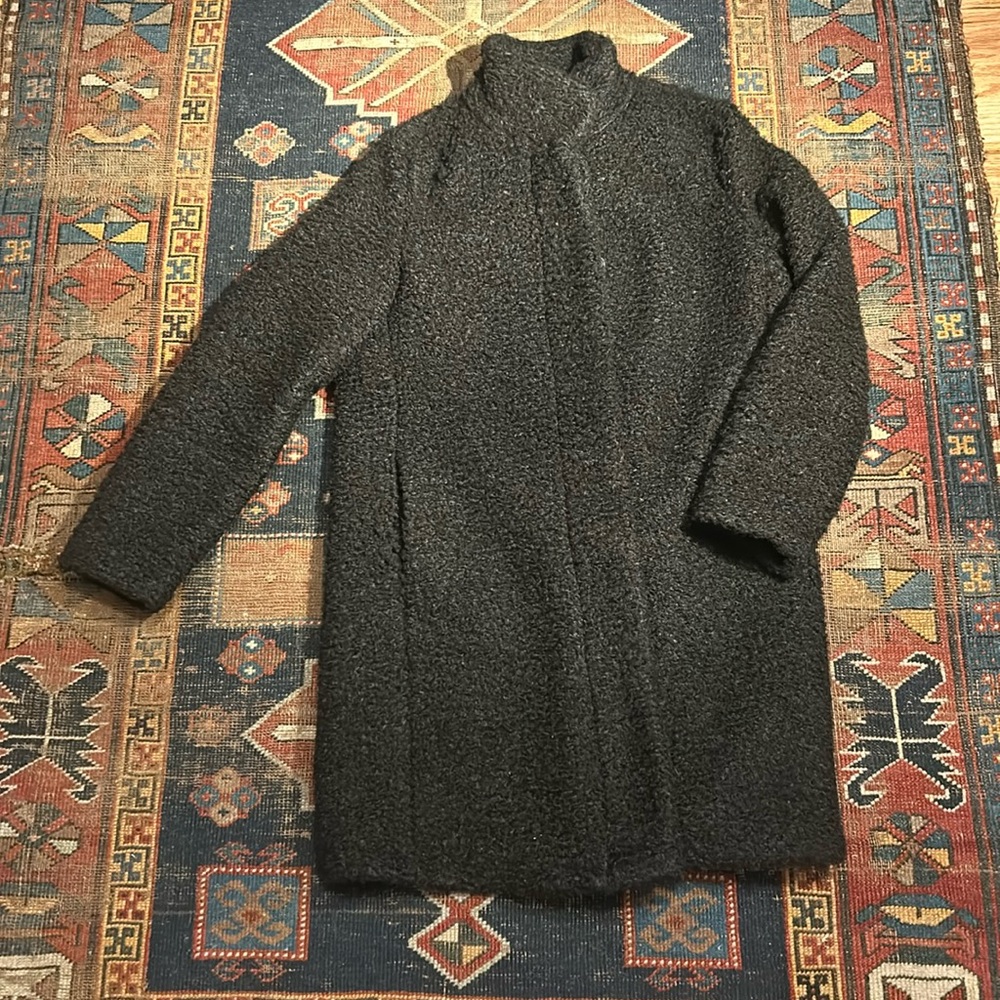 Old Navy High Collar black coat